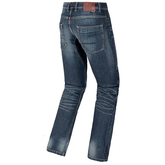 Jeans Moto Spidi J-TRACKER SHORT Blu Accorciati