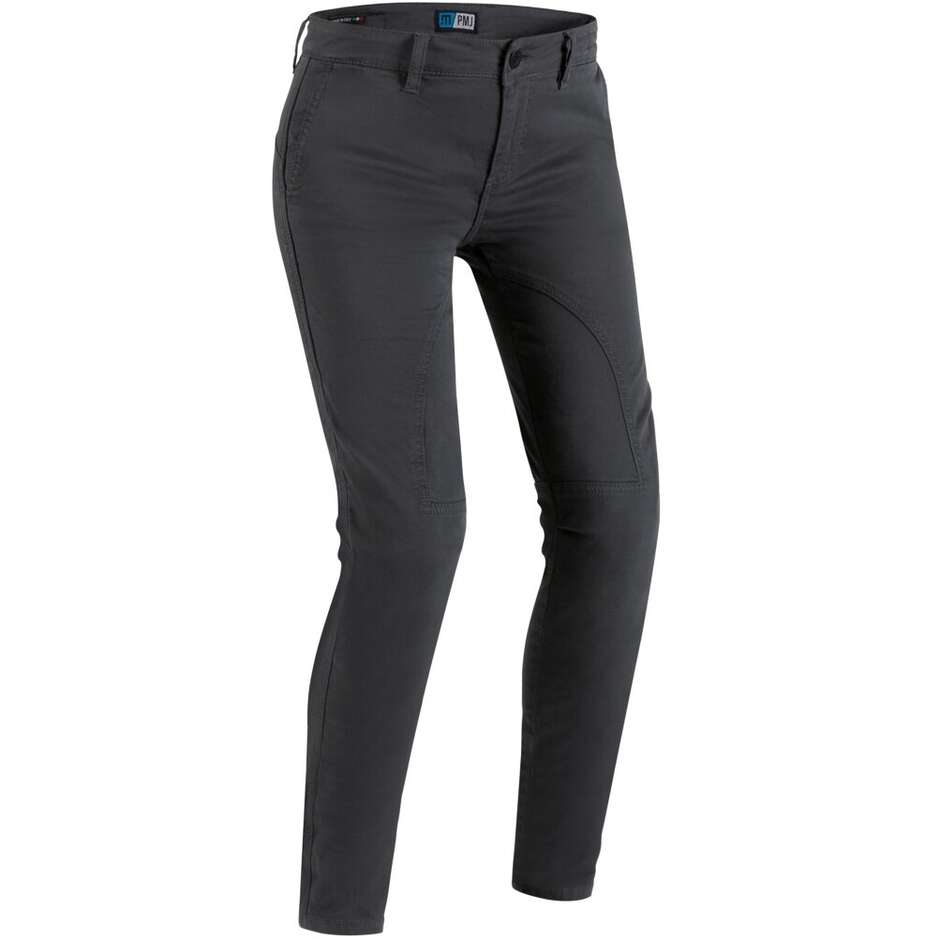 Jeans Pantaloni Moto Donna PMJ SANTIAGO LADY Grey 