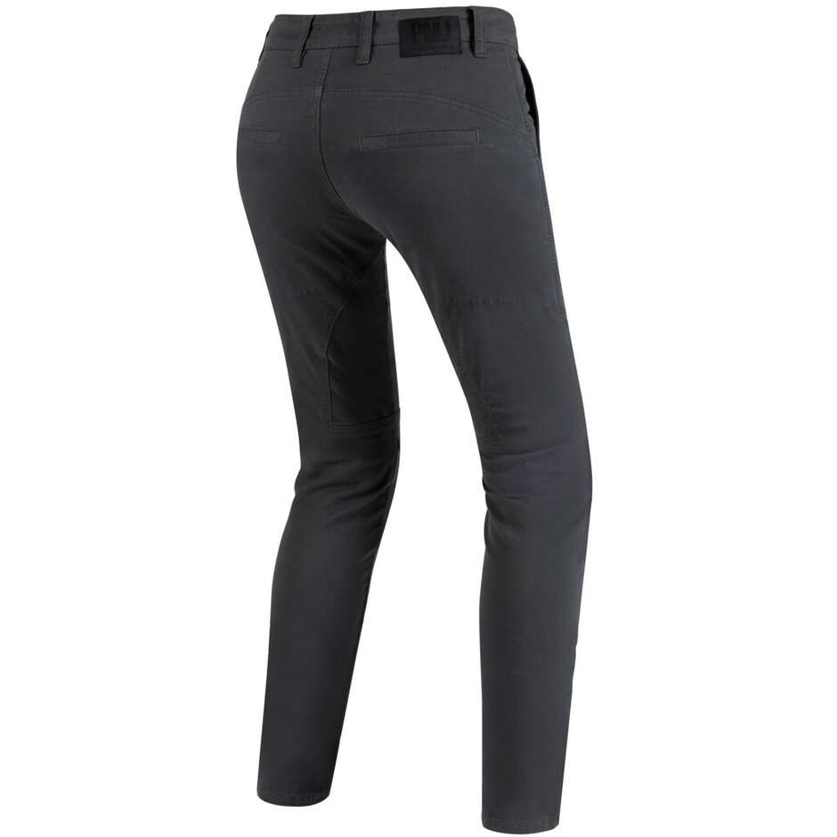Jeans Pantaloni Moto Donna PMJ SANTIAGO LADY Grey 