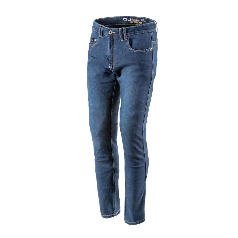 Jeans Pantaloni Moto OJ SLATE MAN Blu