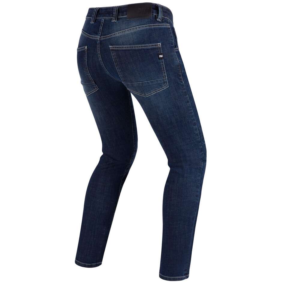 Jeans Pantaloni Moto Pmj NEW RIDER MAN Blu