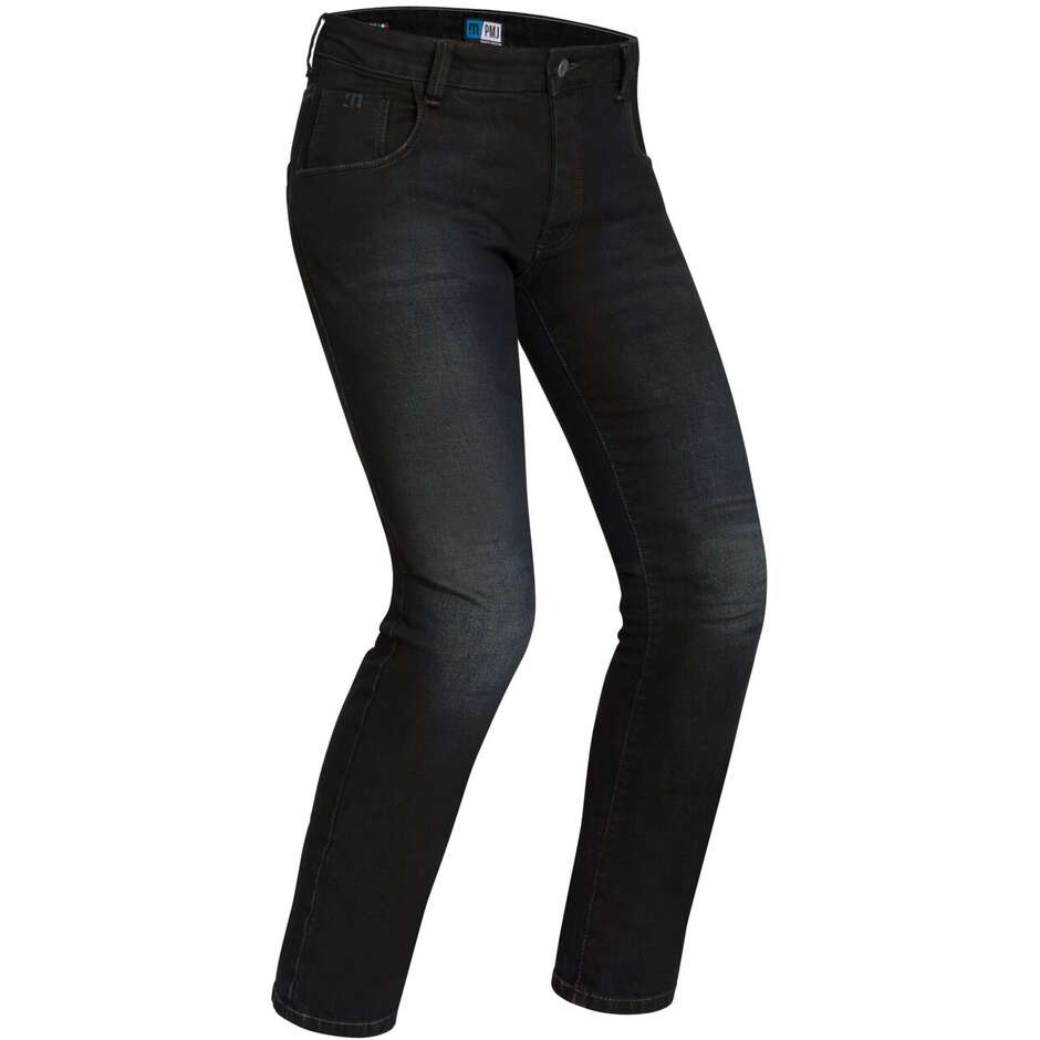 Jeans Pantaloni Moto Pmj NEW RIDER MAN Dark Blu