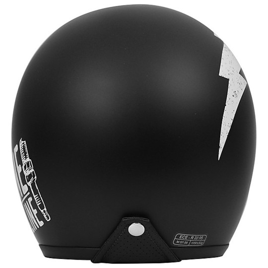 Jet Custom Motorcycle Helmet Origine SPRINT GASOLINE 13 Matt Black