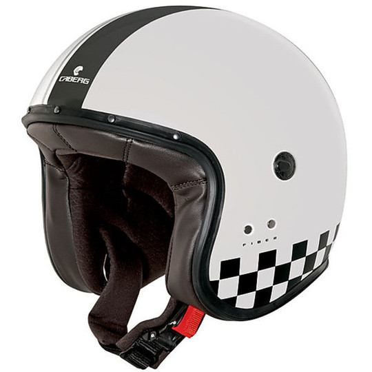 Jet Helmet Caberg model Freeride Indy White / Black