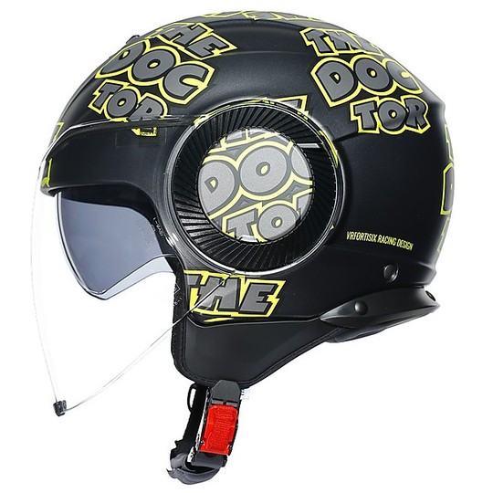 Jet Helmet Double Visor Motorcycle AGV ORBYT Top DOC 46