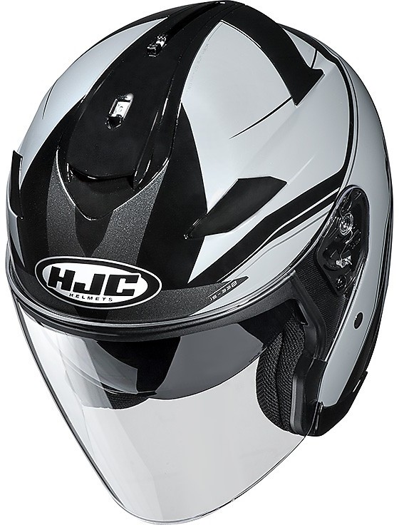 hjc 33 ii helmet with headset - i71 antibacterial fabric for additional cooling HJC IS-33 II Open Face