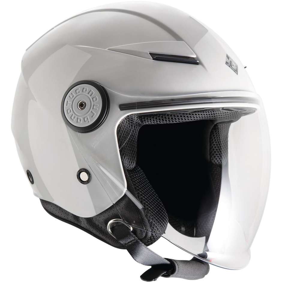 Jet Helmets Tucano Urbano EL START Glossy Ice White