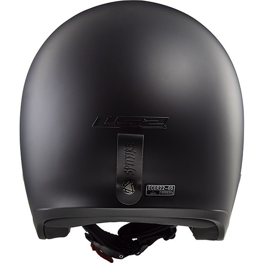 Jet Moto Helm LS2 OF599 SPITFIRE Gloss Black