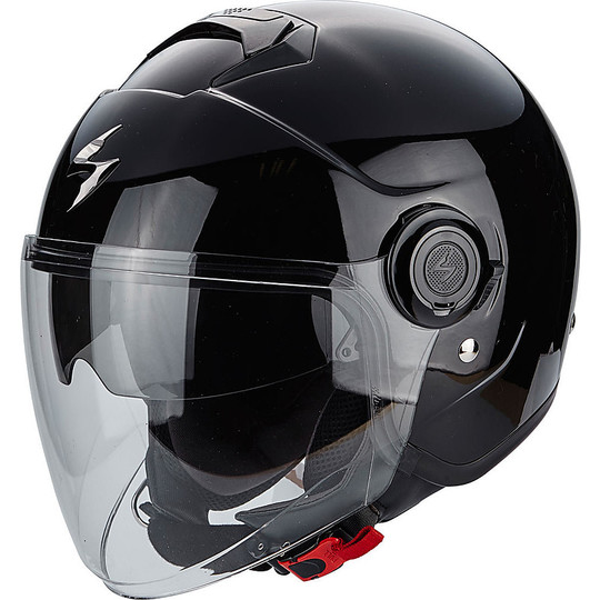 Jet Moto Helm Scorpion Exo-City Fest Gloss Black