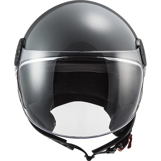 Jet Moto Helmet Ls2 of558 SPHERE LUX Solid Nardo Gray