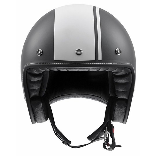 Jet Motorcycle Helmet AGV RP60 Multi Fiber Royal Black White