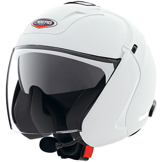 Jet Motorcycle Helmet Caberg Downtown S White Model