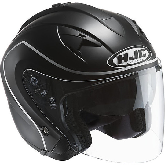 Jet Motorcycle Helmet HJC IS33 Dual Gauge MC5F