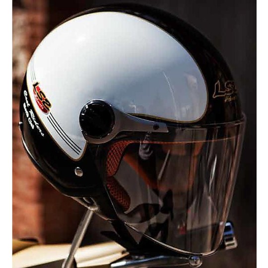 Jet motorcycle helmet LS2 OF560 Travis
