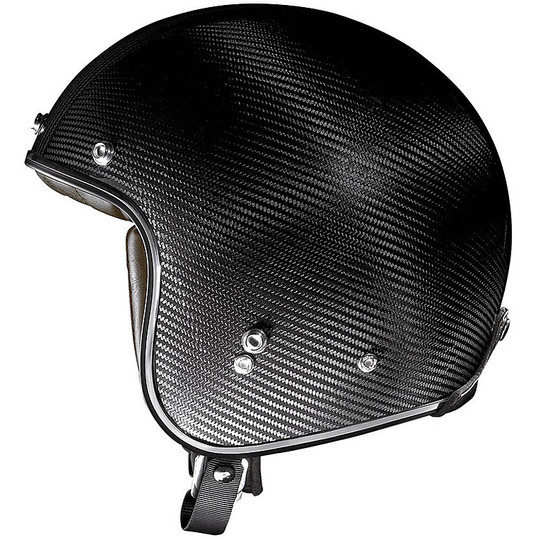 Jet Motorcycle Helmet X-Lite X-201 Ultra Carbon Pure 01 Glossy Carbon