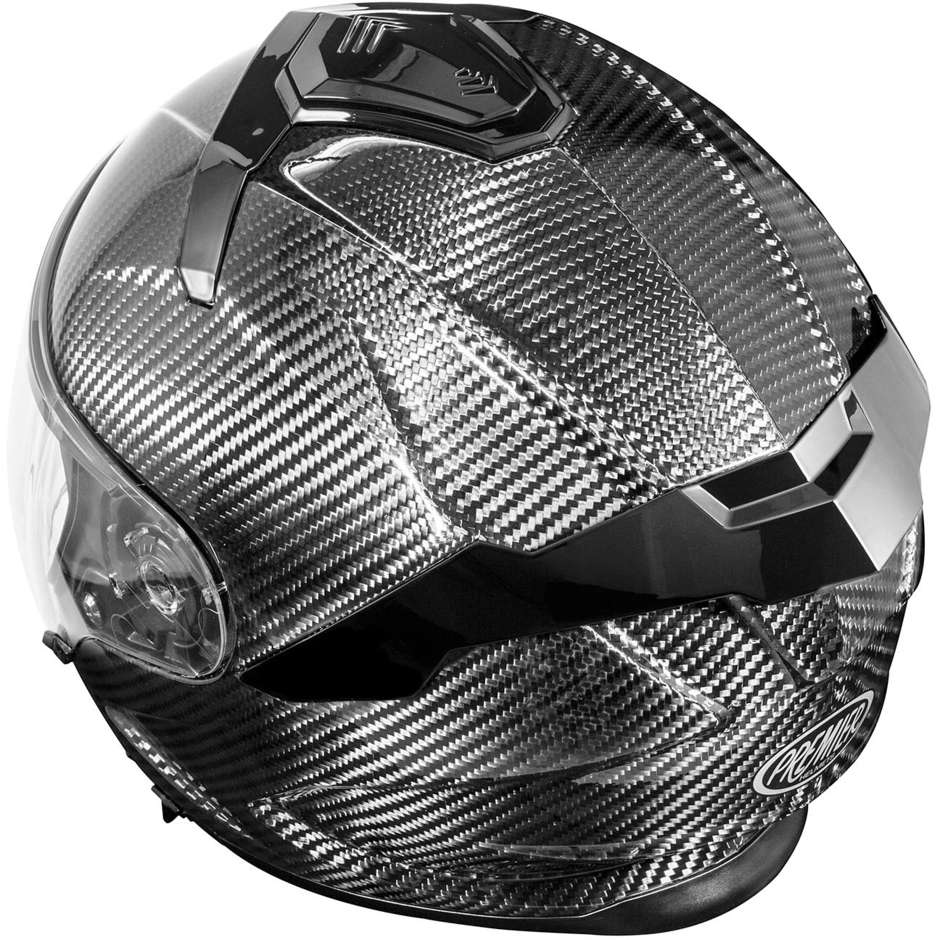 Jet-Motorradhelm aus Carbon Premier JT5 CARBON