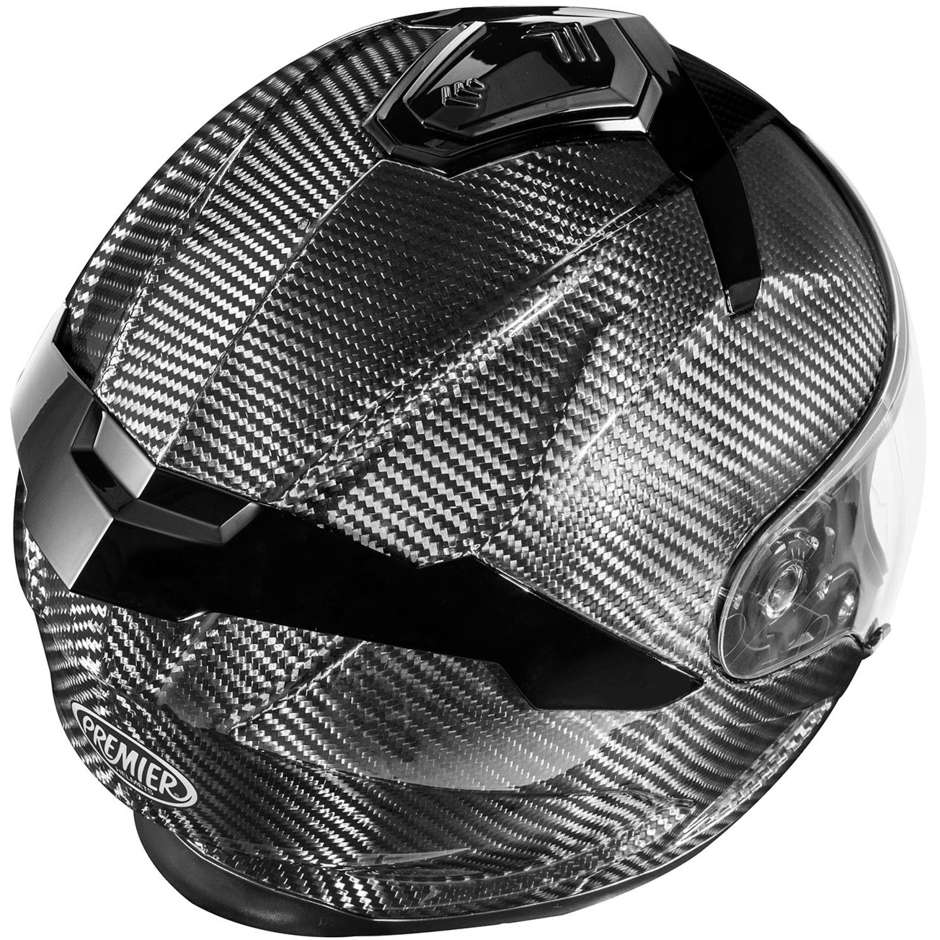Jet-Motorradhelm aus Carbon Premier JT5 CARBON