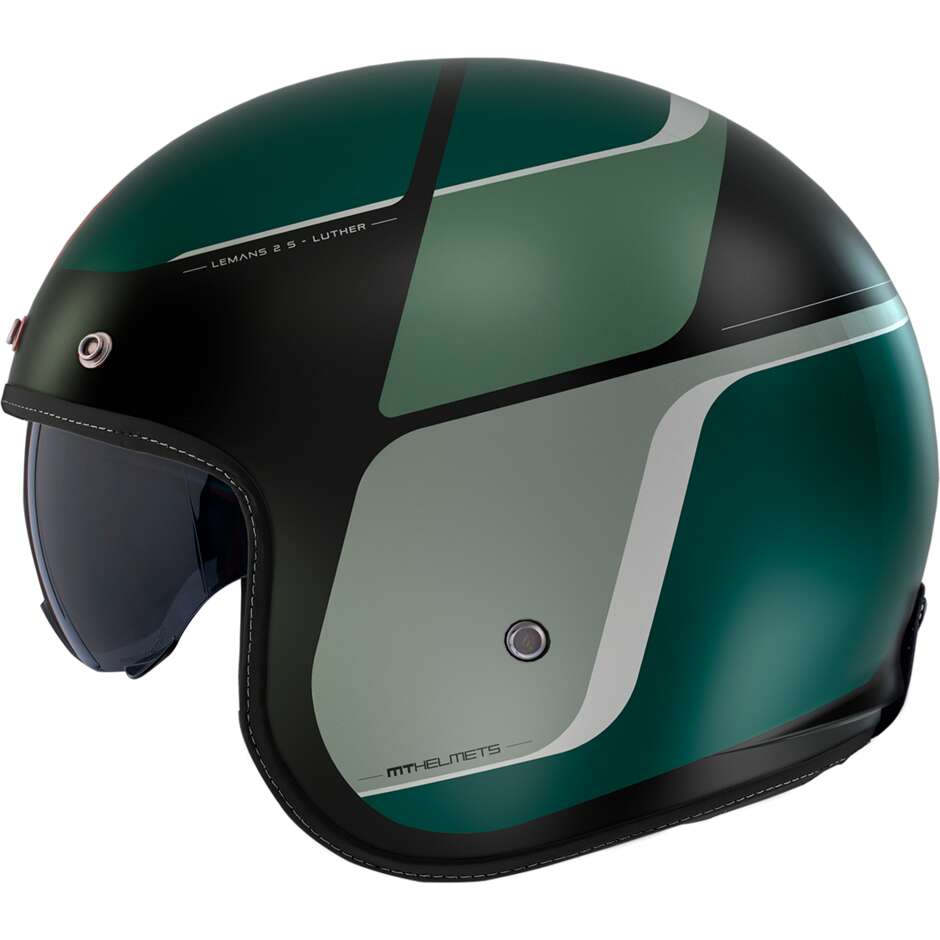Jet Motorradhelm MT Helmets LE MANS 2 SV S Luther B6 Matt
