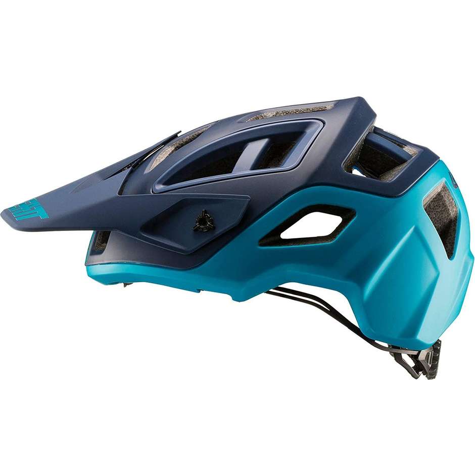 Jet MTB Helmet in Leatt DBX 3.0 All Mountain v19.1 Blue Fiber