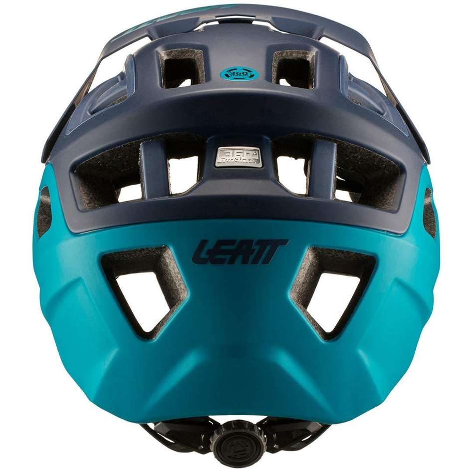 Jet MTB Helmet in Leatt DBX 3.0 All Mountain v19.1 Blue Fiber