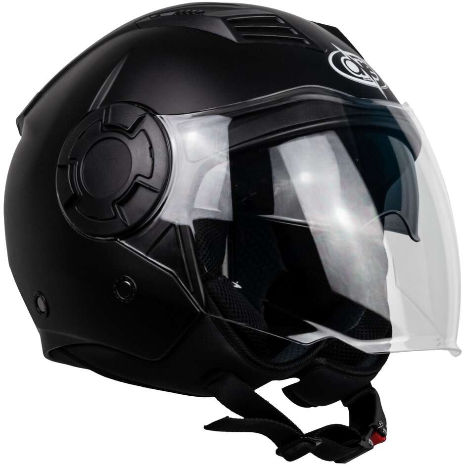 Jet One ALFA 2.0 Solid Matt Black Motorradhelm