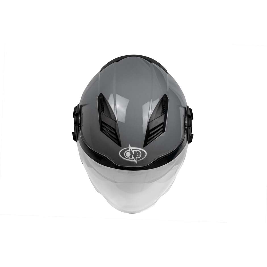 Jet One ALFA 2.0 Solid Nardo Grey Motorradhelm