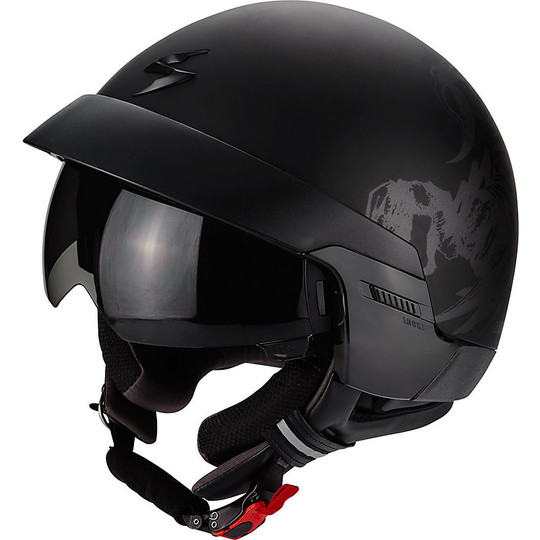 Jet Scorpion Exo-100 Scorpion Black Jet Helmet