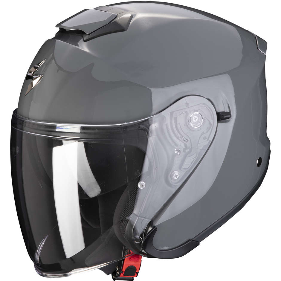 Jet Scorpion EXO-S1 SOLID Cement Gray Motorcycle Helmet