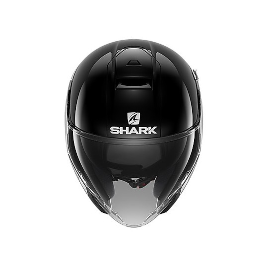 Jet Shark CITYCRUISE Dual Anthracite Glossy Black Motorcycle Helmet