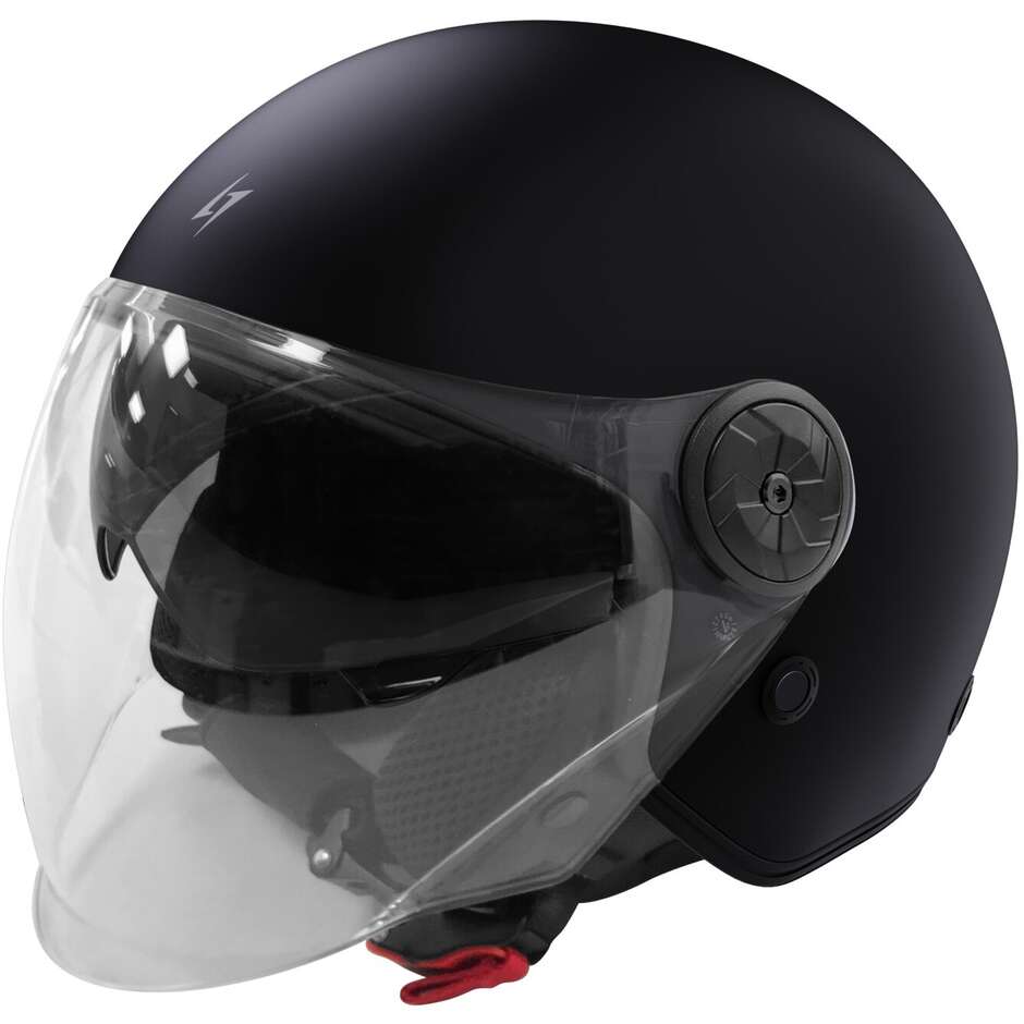 Jet Stormer MIND Motorcycle Helmet Matt Black