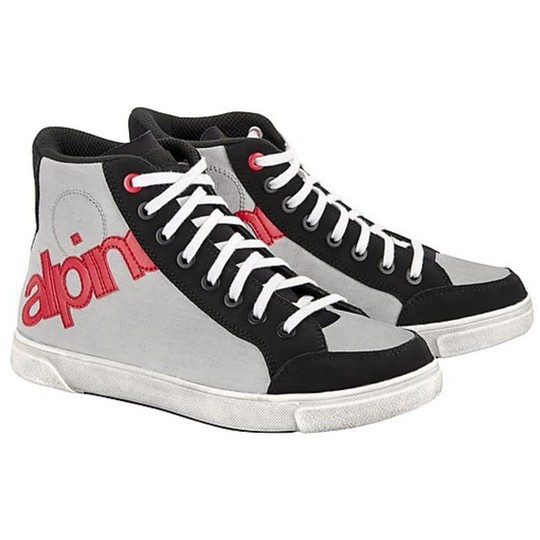 Joey Schuhe Alpinestars Schwarz-Grau-Rot