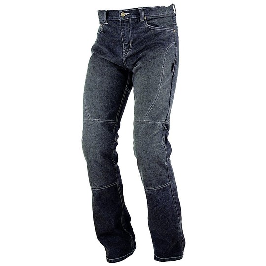 JOLIE LADY Women's Jeans Pants CE American-Pro Black Motorcycle Jeans