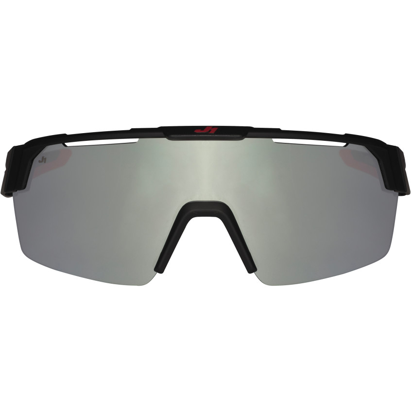 Just 1 SNIPER URBAN Sports Bike Glasses Black Red Dark Gray Mirror Lens