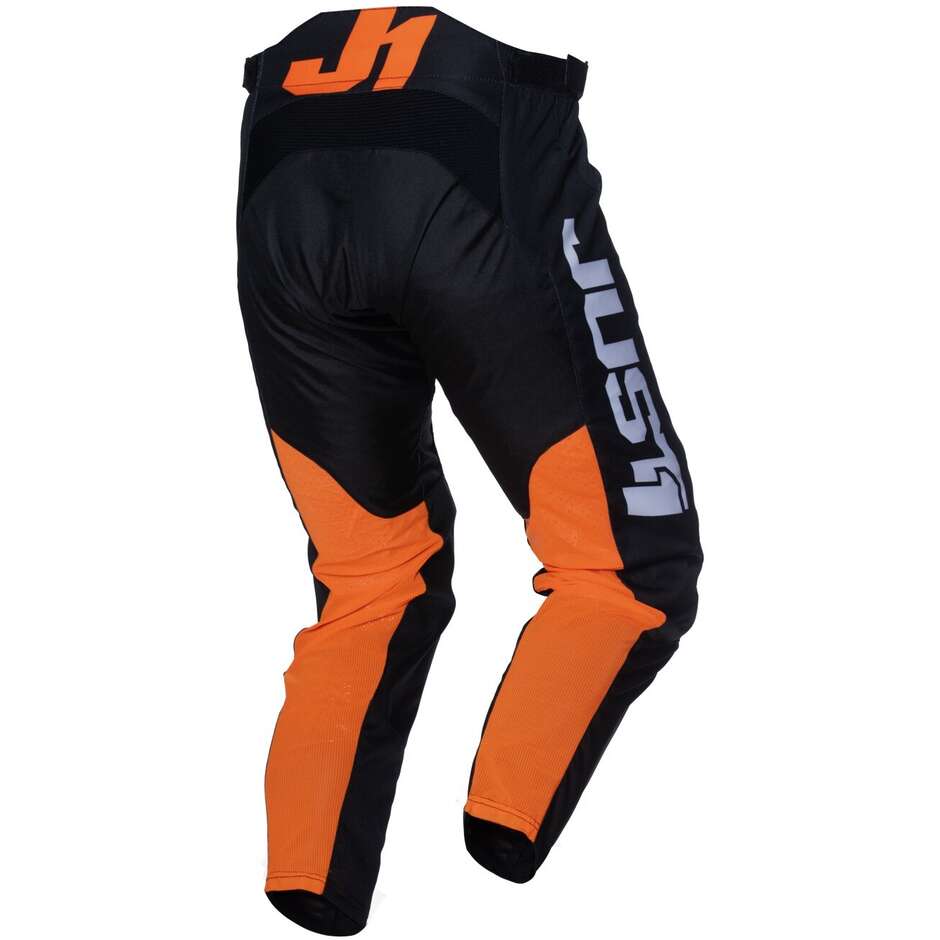 Just1 J-COMMAND Competition Cross Enduro Motorcycle Pants Black Orange