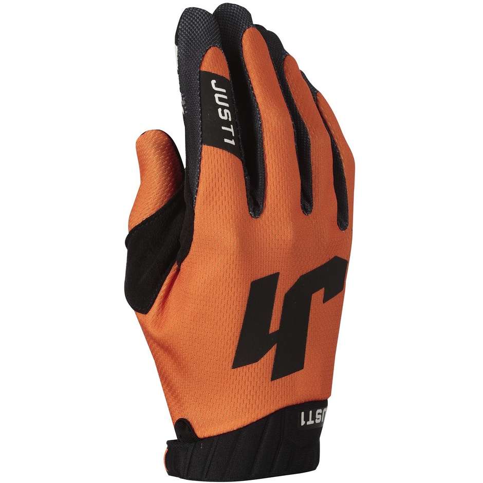 Just1 J-FLEX 2.0 Cross Enduro Motorcycle Gloves Orange Black