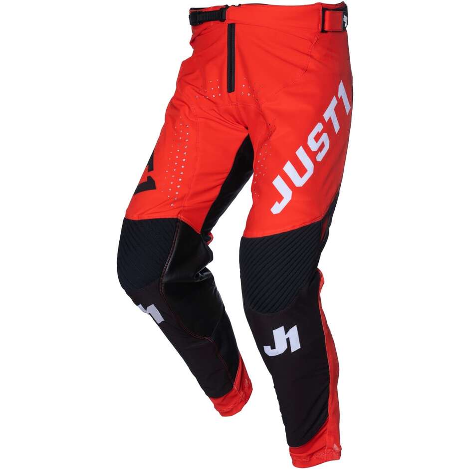 Just1 J-FLEX 2.0 District Cross Enduro Motorcycle Pants Red Black White