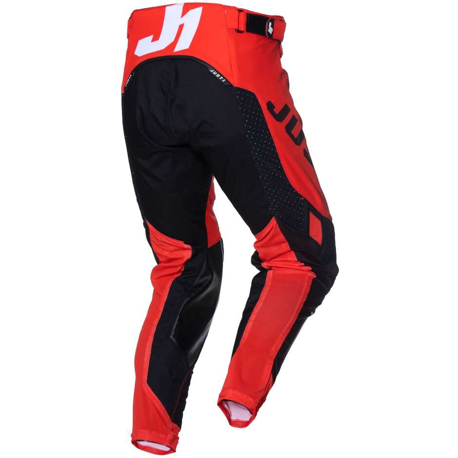 Just1 J-FLEX 2.0 District Cross Enduro Motorcycle Pants Red Black White