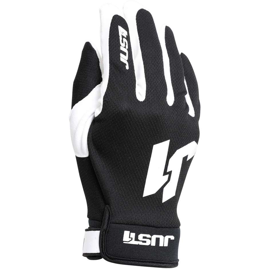 Just1 J-FLEX Black Cross Enduro MTB Motorcycle Gloves
