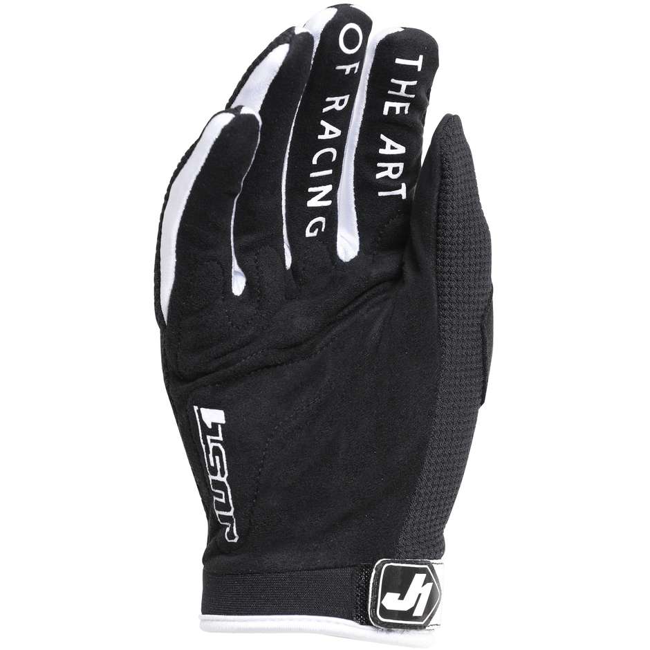 Just1 J-FORCE Black Cross Enduro MTB Motorcycle Gloves