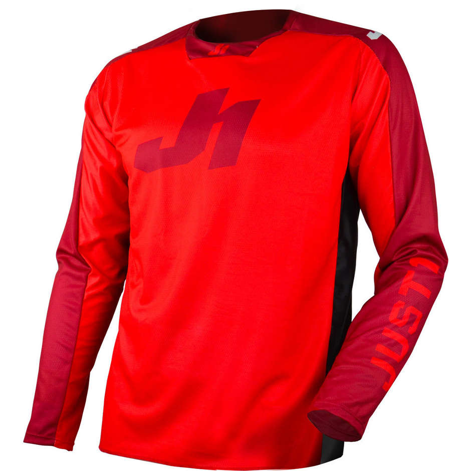 Just1 J-FORCE MTB LS Act Red Bike Jersey