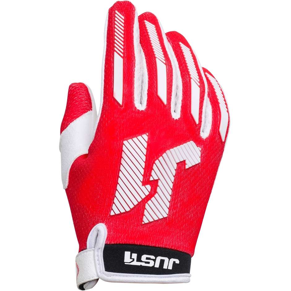 Just1 J-FORCE X Red Cross Enduro MTB Motorcycle Gloves