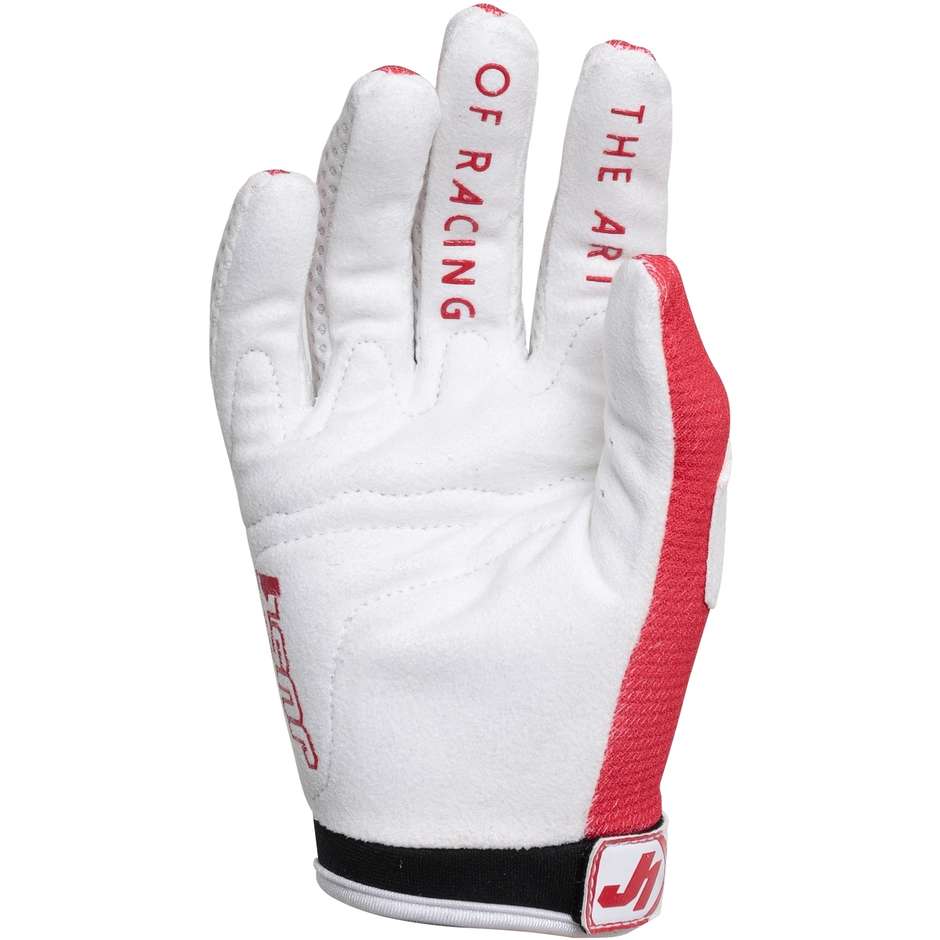 Just1 J-FORCE X Red Cross Enduro MTB Motorcycle Gloves