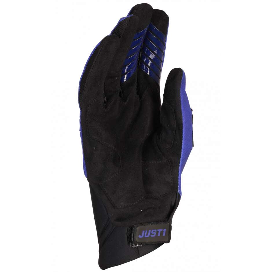Just1 J-hrd Blue Cross Enduro Motorcycle Gloves