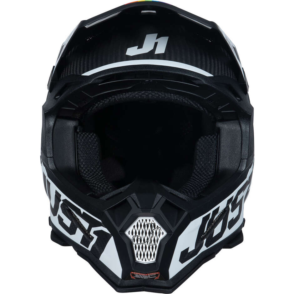 Just1 J22 Carbon, der Speed Side Cross Enduro Motorradhelm aus Carbon