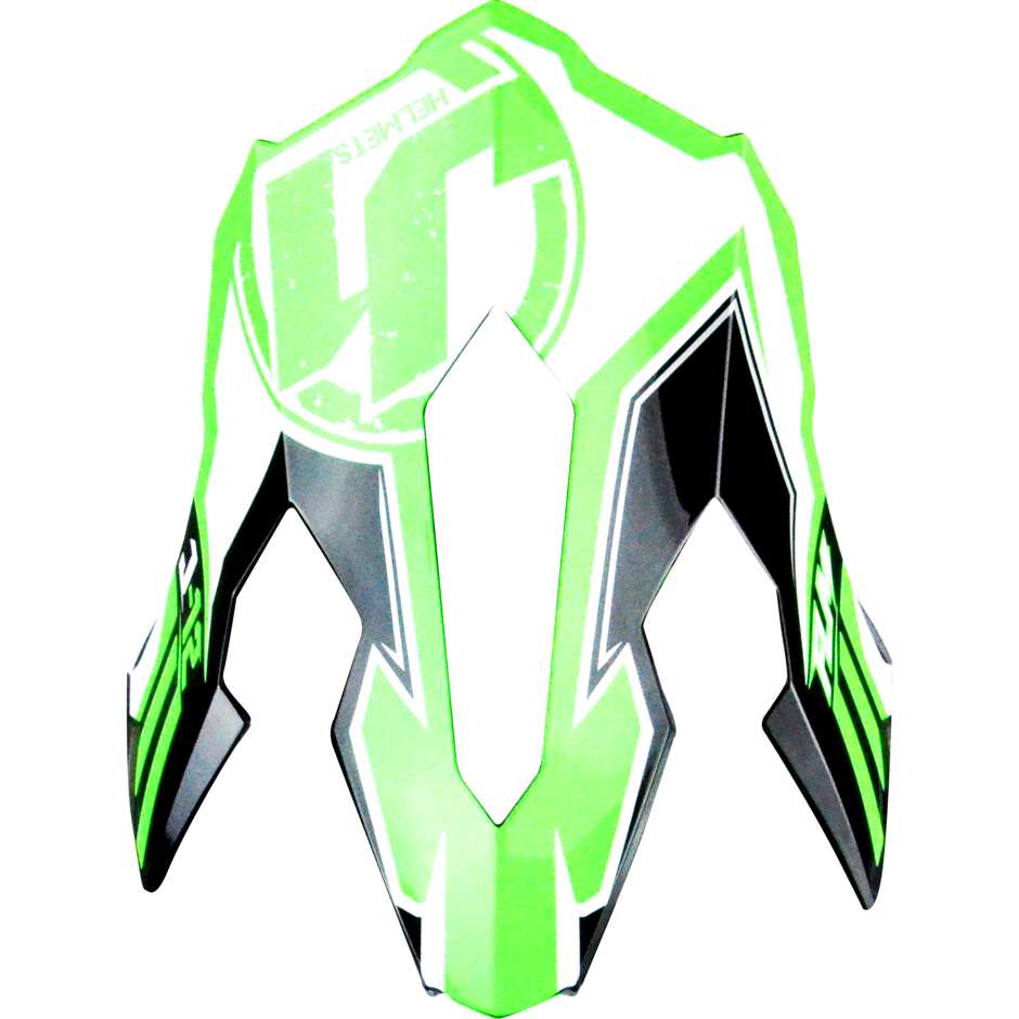 Just1 Tesina For J12 Flame Green White Helmet