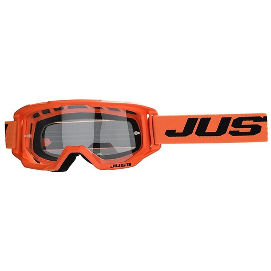 Just1 Vitro Orange Cross Enduro Motorcycle Glasses