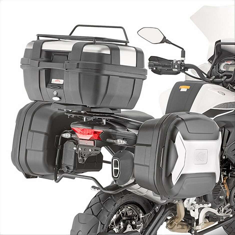 Kappa KL8711 Motorradrahmen für Monokey-Seitenkoffer für Benelli TRK 502 X (2017-19) - (20-25)