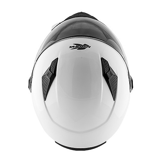 Kappa KV-27 Denver Basic Integral Motorcycle Helmet Glossy White