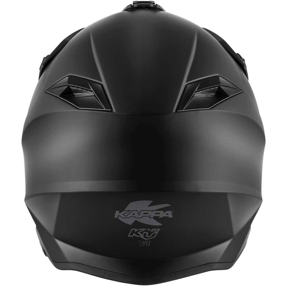 Kappa KV49 S EVO Cross Motorcycle Helmet Matt Black