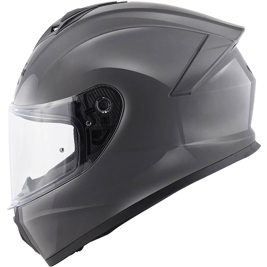 Kappa KV51 Full Face Motorcycle Helmet, Glossy Grey